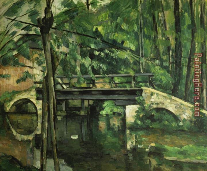 Paul Cezanne Die Bruecke in Maincy Gegen 1879